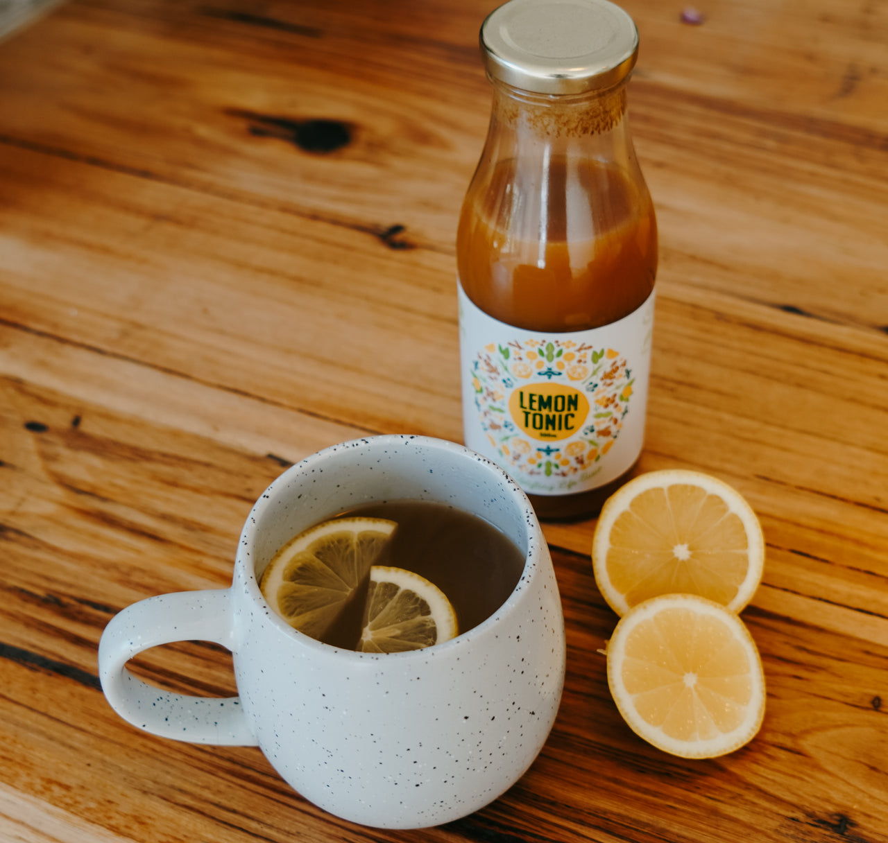 Lemon Tonic - Natural Health Elixir & Alkaline Diet Support